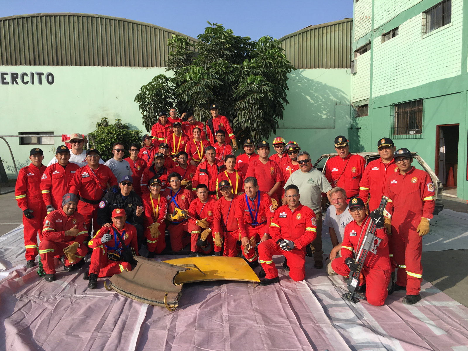 South American Firefighter Training Mission 